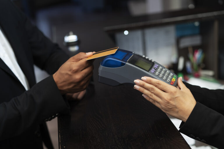 receptionist-elegant-suit-work-with-customer